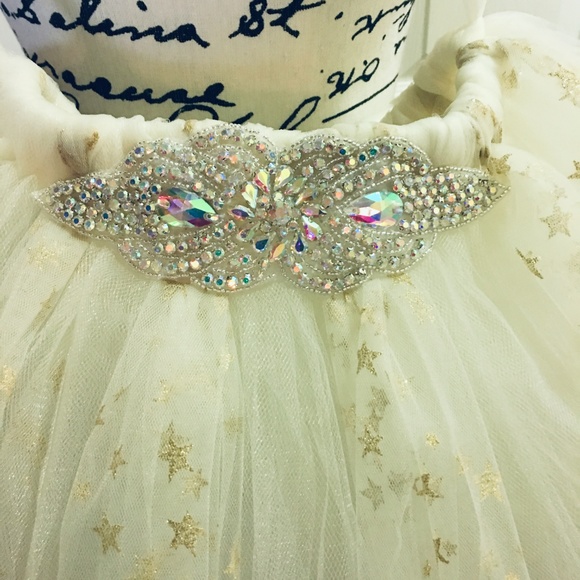IVORY GIRL - flower girl tutu skirt - Picture 3 of 7